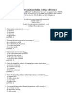 291 A-Financial Account