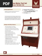 Traction Motor Test Set: Phenix