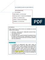 Plan de Alimentación Ciclada Nivel I