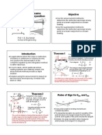 Lecture 9 - Deflection of Beams - Area Moment - Superposition