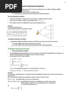 RANDOM - Discrete and Continuous - VARIABLE