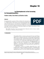 Automated Capillary Electrophoresis in The Screening