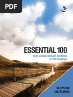 E100 Sermon Outlines