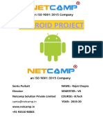 Android Project: Santu@netcamp - in YEAR:-2019-20