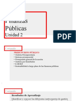 Unidad 2 Finanzas Públicas