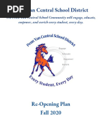 Penn Yan CSD Reopening Plan