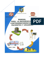 Manual para Referencia y Contrarreferencia de Pacientes PDF