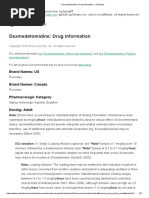 Dexmedetomidine - Drug Information - UpToDate