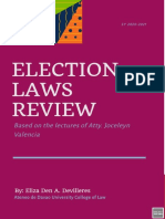 Election Laws Reviewer (2020)