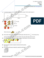 Class 4 IMO: Answer The Questions