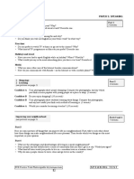 FCE Test 3 SpeakingNotes