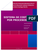 Sistema de Costos Por Procesos Evaluacion