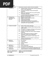 Evidence Guide: - TR - Driving NC Ii