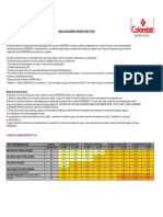 Tabla de Diseño BASES PARA TECHOS SUPERBOARD