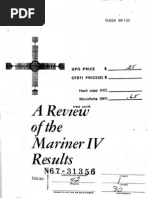 A Review of The Mariner IV Results