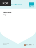 Mathematics: Mark Scheme