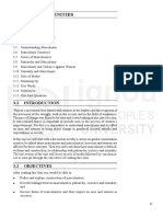 Unit 3 Masculinities: Structure