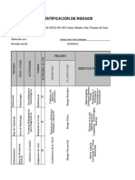 Matriz de Peligros y Riesgos Cristian Sector Salud S.S.T