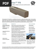 Dronebuster FS Marketing Data Sheet