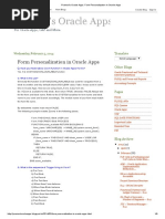 Form Personalization in Oracle Apps PDF