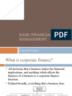 Corporate Finance Basic