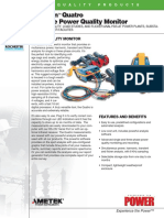 Meridian Quatro Portable Power Quality Monitor