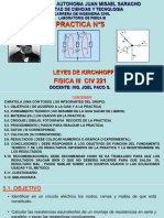 Laboratorio #5 (Leyes de Kirchhoff)