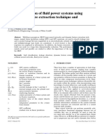 Fault Classification of Uid Power Systems Using A Dynamics Feature Extraction Technique and Neural Networks