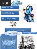 Email Writing by Syeda Narjis Fatima