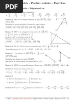 Cours Angles Orientes Produit Scalaire Exercices