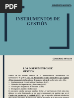 Instrumentos de Gestion