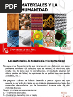 Los Materiales y La Humanidad