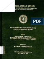 Aseguramiento de La Calidad Por Medio Del Control de Calidad!!!!!!! PDF