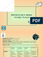 Proyecto 5° Grado