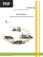 Biomass Manual: Quality Assurance Systems and Quality Control Measures