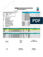 Evaluation of Minimum Wall Thickness Calculation On Pipe/Tube CDGT KM 125, Duri HRSG # 02