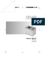 Hinari HB174 Manual Eng