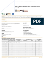 SWA Cable - BS6724 PDF