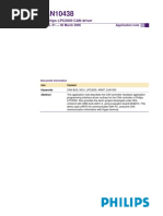 Philips LPC2000 CAN Driver: Rev. 01 - 02 March 2006 Application Note