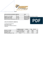 Presupuesto y Proyección F&a Control de Plagas