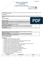 Format For Course Curriculum: Engineering Physics