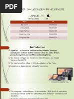 Apple Inc.: Ubmm 3023 Organisation Development