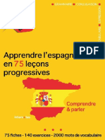 Apprendre L'espagnol en 75 Leçons Progressives PDF