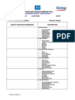 Advanced Safety Audit (Format)