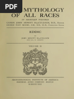 MacCULLOCH, JOHN ARNOTT (1930) Eddic Mythology. CHAPTER 33 COSMOGONY AND THE DOOM OF THE GODS