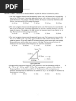 Relativity Practice Test