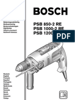 Bosch PSB 850-2 RE