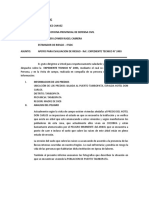 Informe de Analisis de Riesgo Tambopata