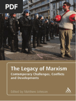 The Legacy of Marxism Contemporary Challenges, Conflicts, A