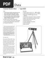 Product: Torsional Vibration Meter - Type 2523